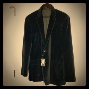 Murano black velvet jacket, Men’s Large